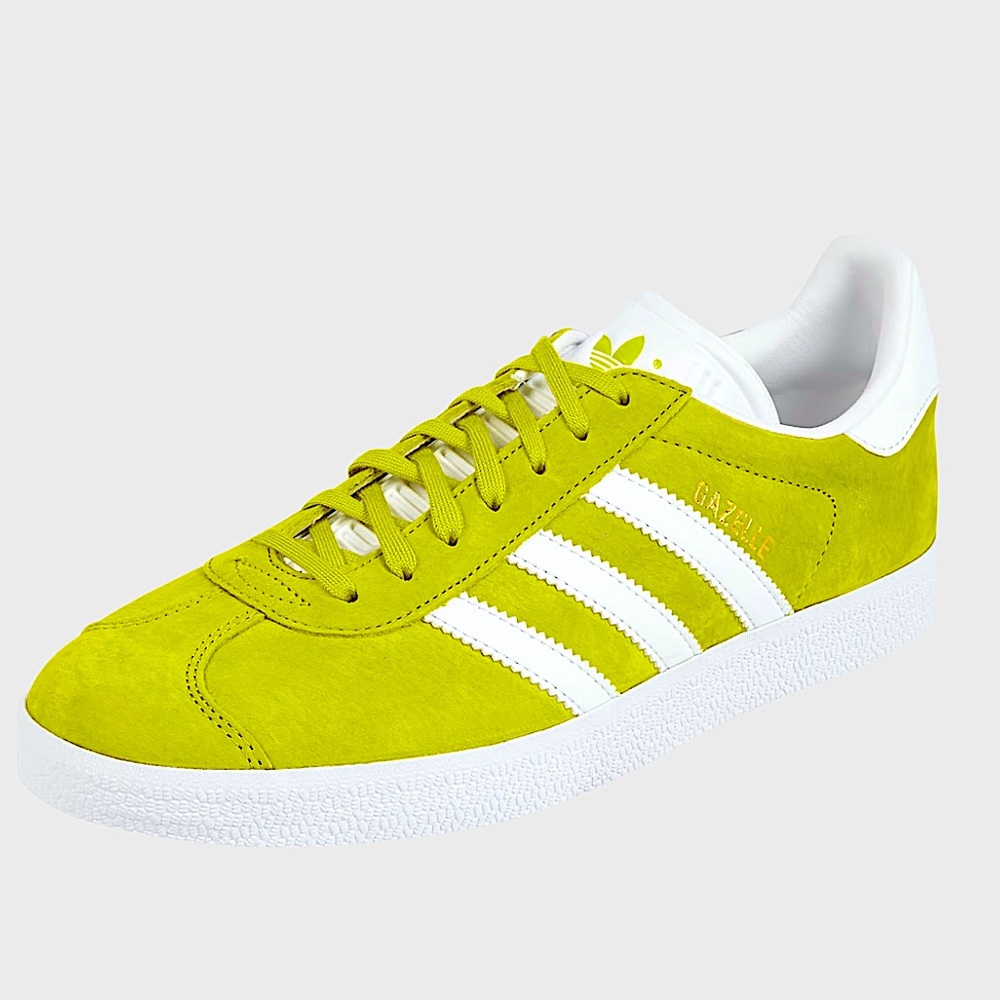 adidas Originals Unisex Gazelle in Lime